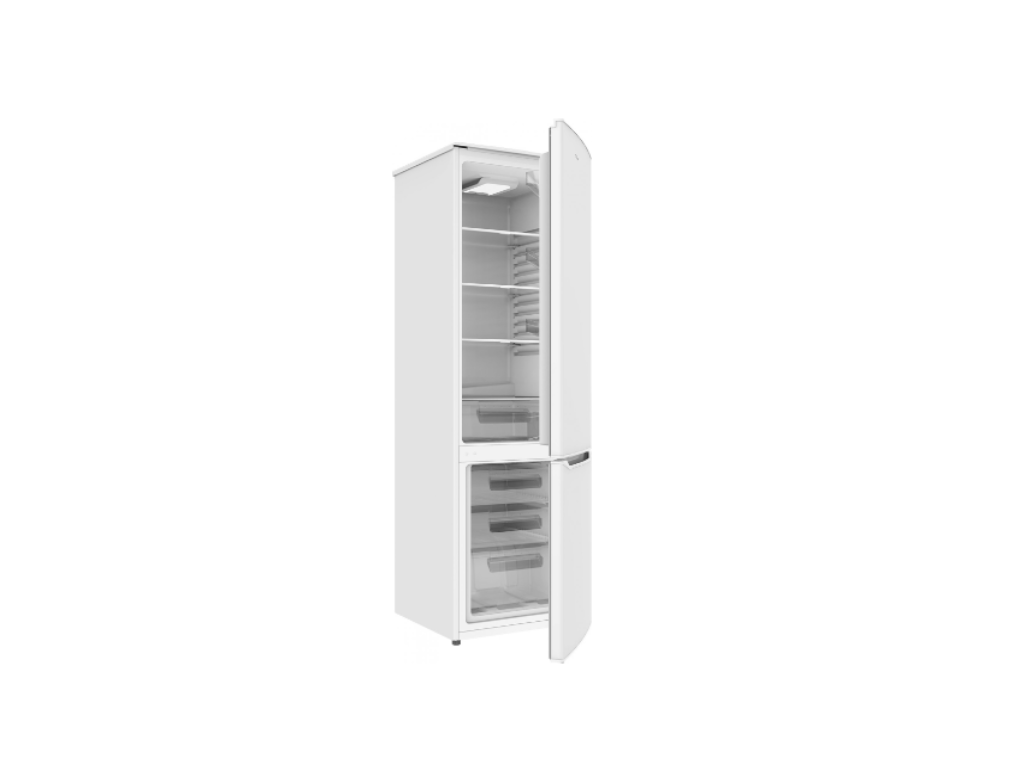 Tesla WG Combina frigorifica Combina Frigorifica Tesla RC2600HE | 262L, Clasa E, No Frost, LED, Alb, 57.7x59.5x185.9cm