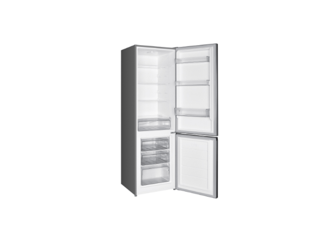 Tesla WG Combina frigorifica Combina frigorifica Tesla RC2600HXE | 262L, Iluminare LED, Inox, 55x56x180cm