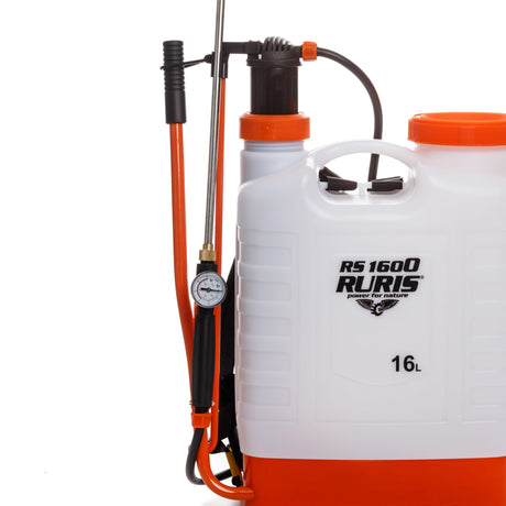 Ruris Pulverizator Pulverizator manual RURIS RS 1600 | Tip acționare Manual, Volum bazin 16l, Presiune de lucru 0.2-0.4 Mpa