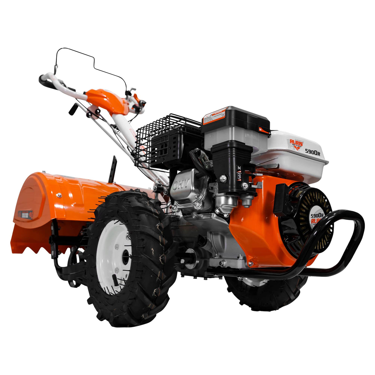 Ruris Motosapa Motosapa RURIS 5900R + roti cauciuc 5.00-6 | 7 CP, General Engine, Lățime de lucru Max 640 mm