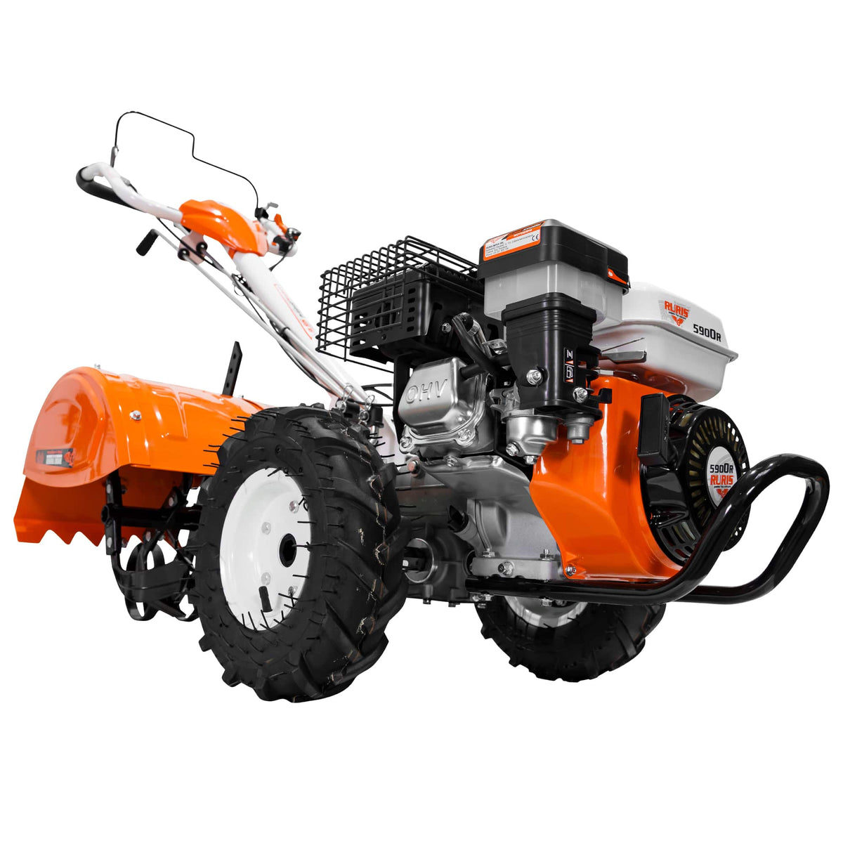 Ruris Motosapa Motosapa RURIS 5900R + roti cauciuc 5.00-6 | 7 CP, General Engine, Lățime de lucru Max 640 mm