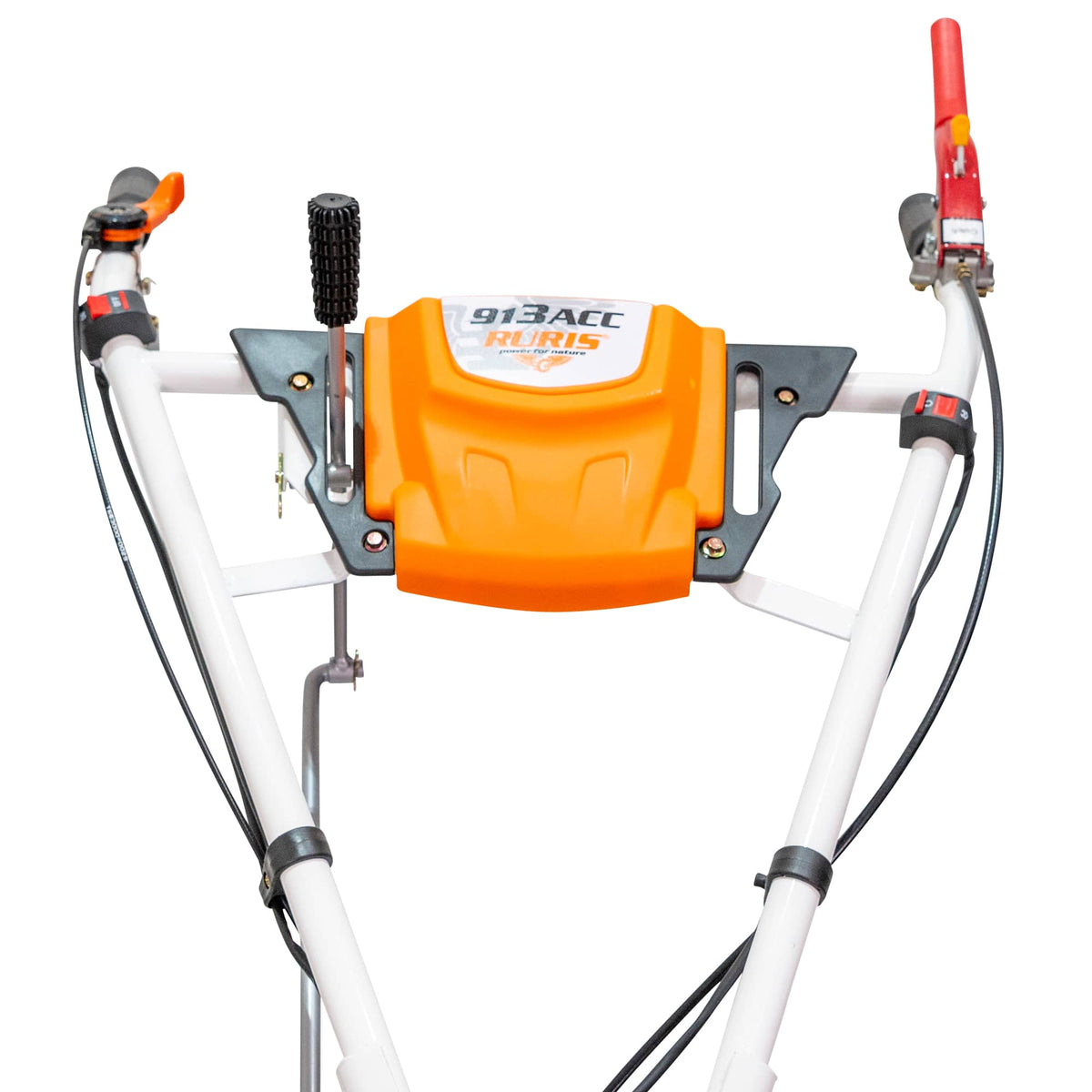 Ruris Motosapa Motosapatoare RURIS 913ACC + roti cauciuc 5.00-12 + plug reversibil rev2 + roti metalice 500 | 13 CP