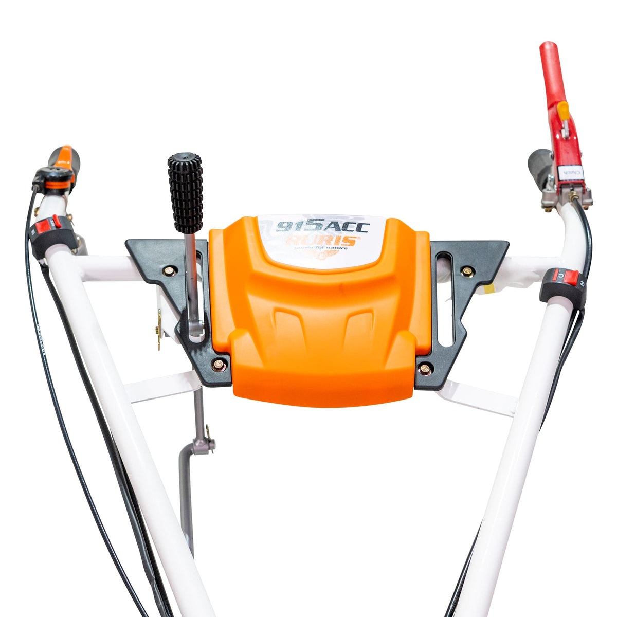 Ruris Motosapa Motosapatoare RURIS 915ACC + roti cauciuc 5.00-12 + rarita + plug reversibil rev2 + roti metalice 500 | 15 CP