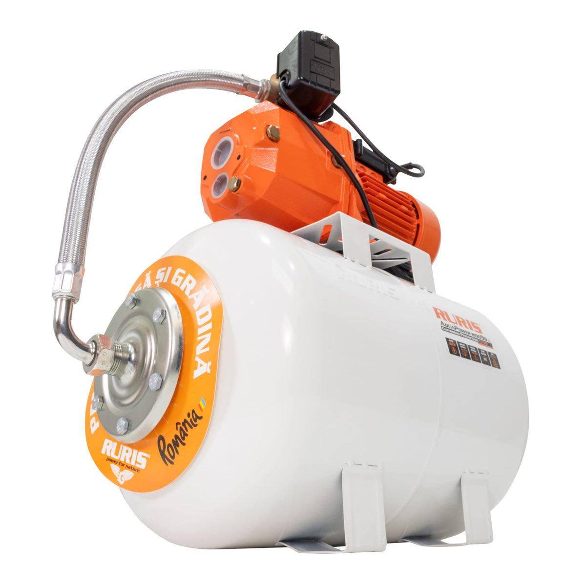 Ruris Hidrofor Hidrofor RURIS Aquapower 8009S | 1100W, Debit 30l/min, Adâncime maximă absorbţie 25m