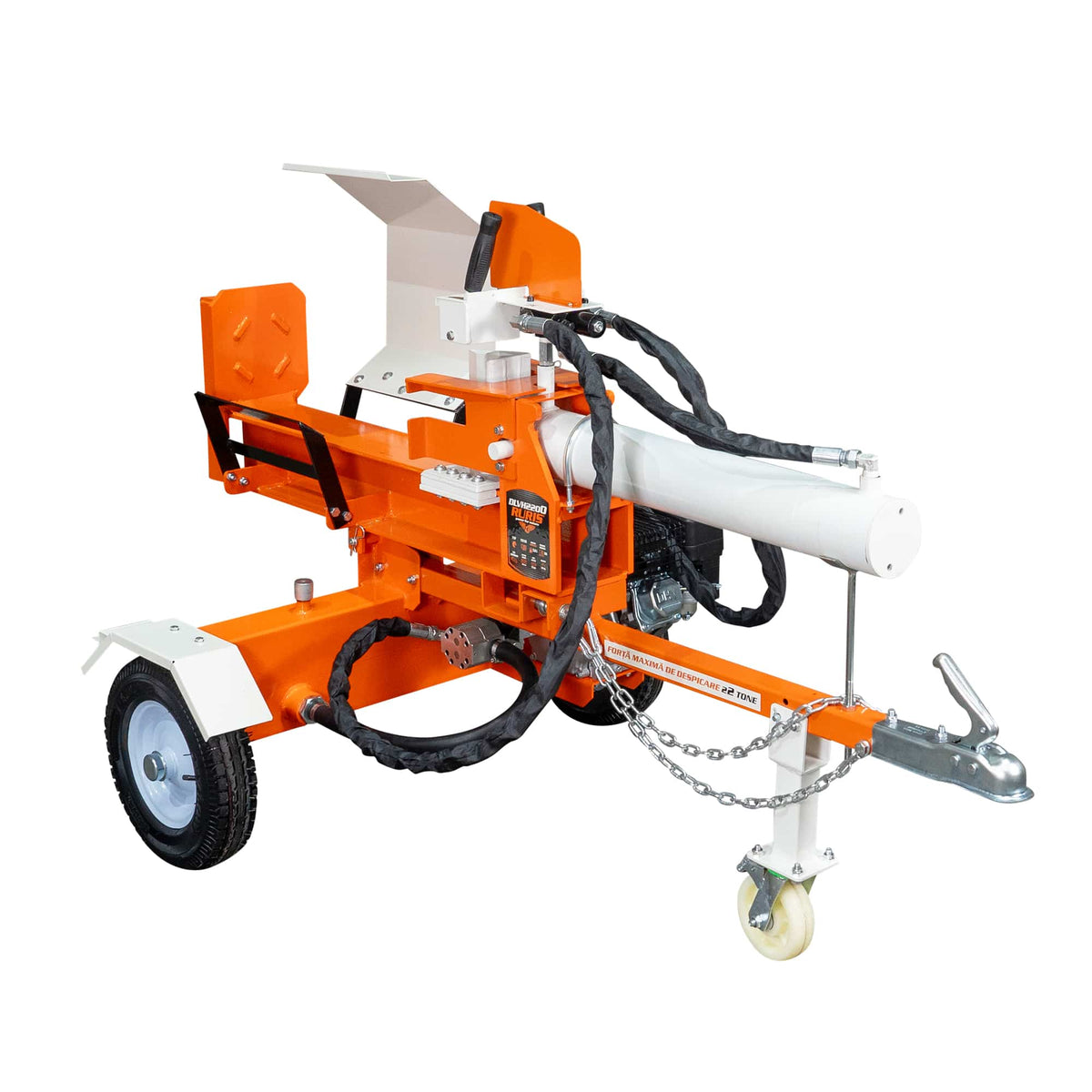 Ruris Despicator lemne Despicator vertical lemne RURIS DLVH2200 | 7 cai putere , DUCAR, Alimentare motor benzina