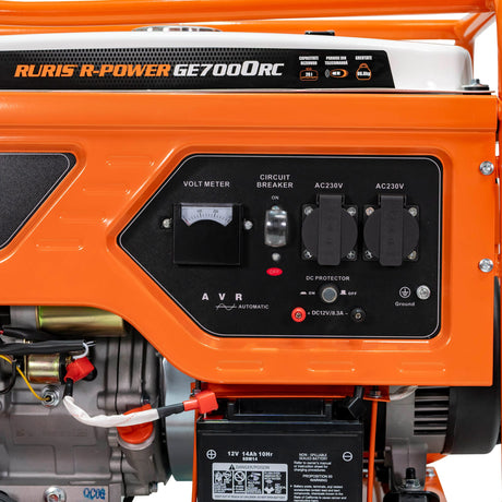 Ruris Generator curent Generator RURIS R-Power GE7000RC | 13 CP, General Engine, Capacitate rezervor 28 l