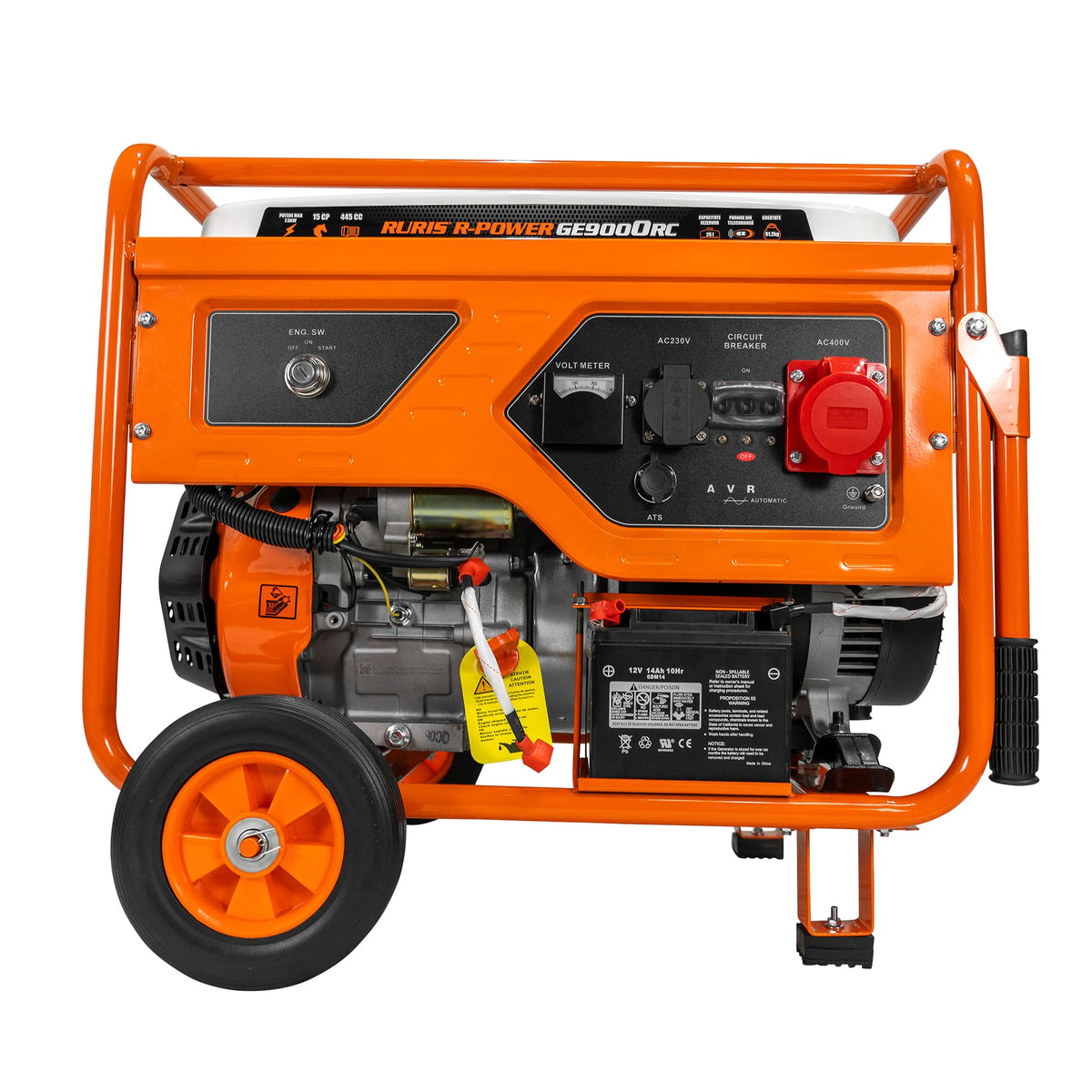 Ruris Generator curent Generator RURIS R-Power GE9000RC | 15 CP, General Engine, Capacitate rezervor 25 L