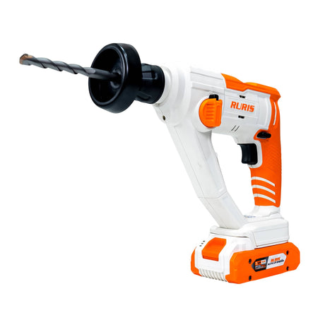 Ruris Ciocan rotopercutor Ciocan rotopercutor pe acumulator RURIS RMX1210 | Electric, cu perii, Viteza in gol 900 rpm