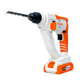 Ruris Ciocan rotopercutor Ciocan rotopercutor pe acumulator RURIS RMX1210 | Electric, cu perii, Viteza in gol 900 rpm
