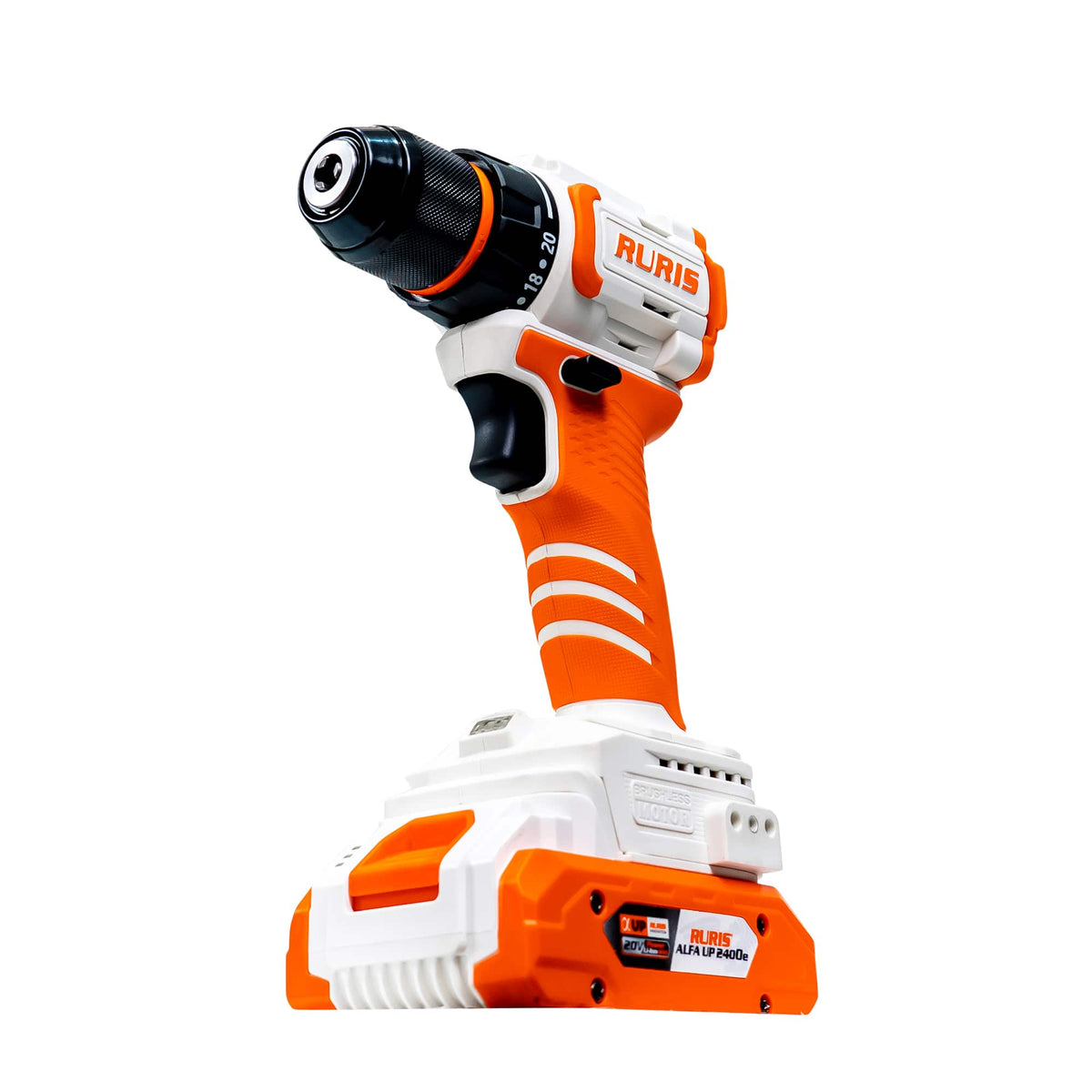 Ruris Masina de gaurit si insurubat Masina de gaurit/insurubat pe acumulator RURIS RMX1240 | Electric, fara perii, Cuplu maxim 40 Nm, Numar viteze 2