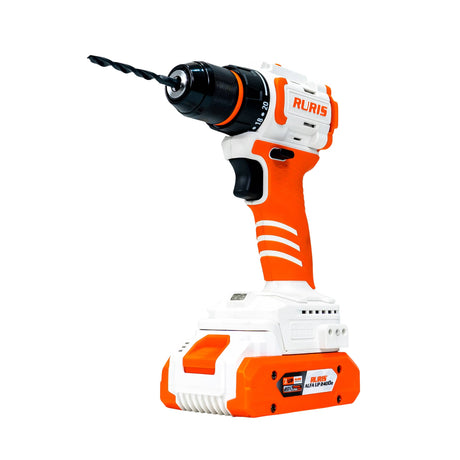 Ruris Masina de gaurit si insurubat Masina de gaurit/insurubat pe acumulator RURIS RMX1240 | Electric, fara perii, Cuplu maxim 40 Nm, Numar viteze 2