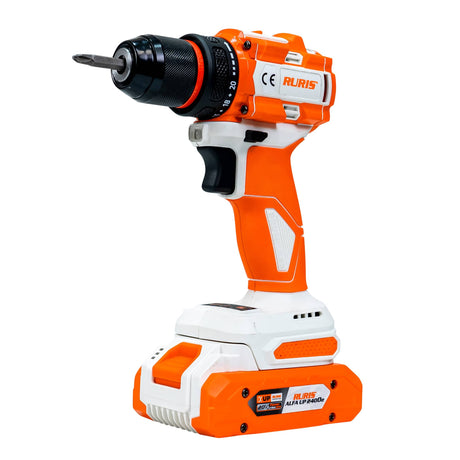 Ruris Masina de gaurit si insurubat Masina de gaurit/insurubat pe acumulator RURIS RMX1260 | Electric, fara perii, Cuplu maxim 60 Nm, Numar viteze 2