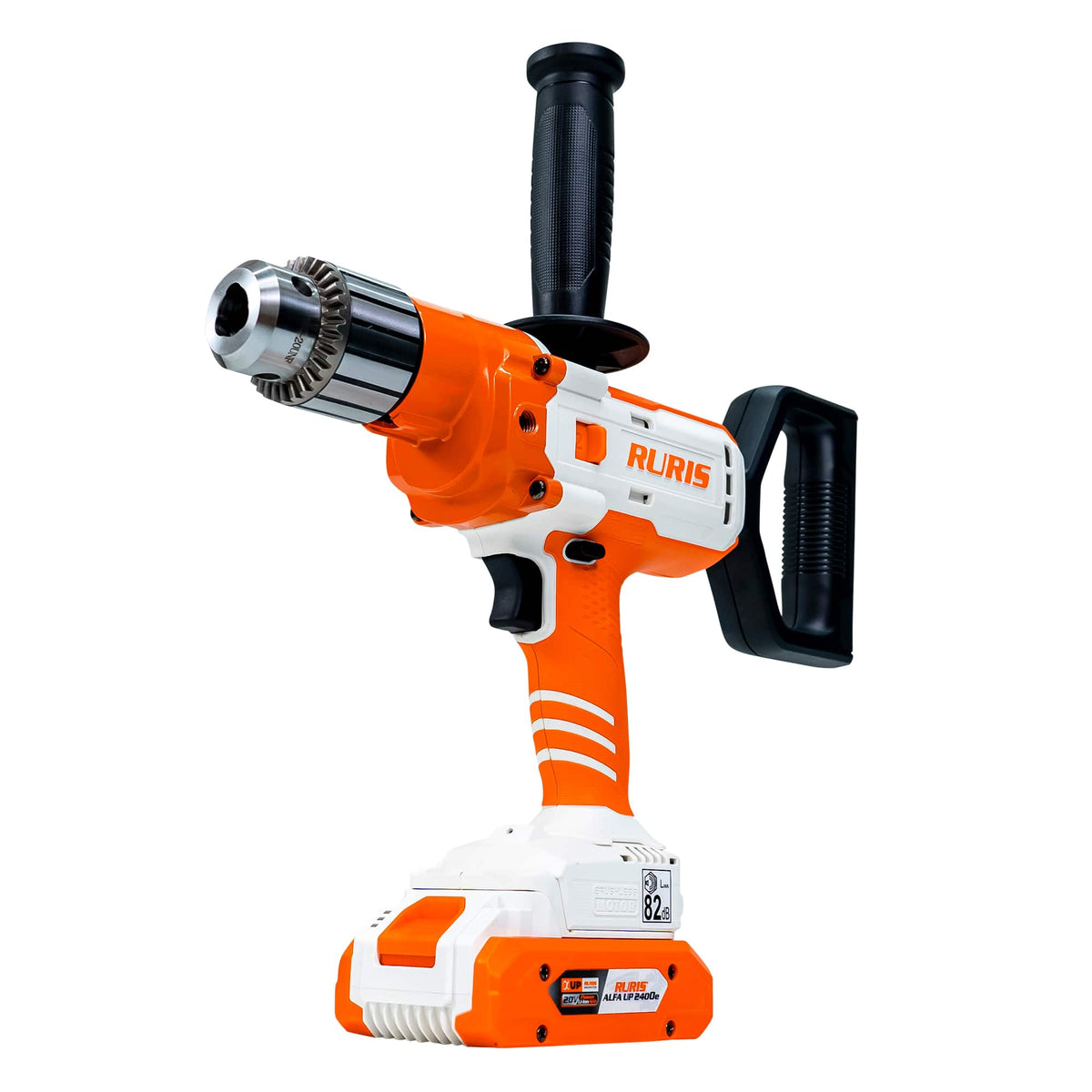 Ruris Masina de gaurit si insurubat Masina de gaurit multifunctionala pe acumulator RURIS RMX 1390 | Electric, fără perii, Cuplu maxim 130 Nm