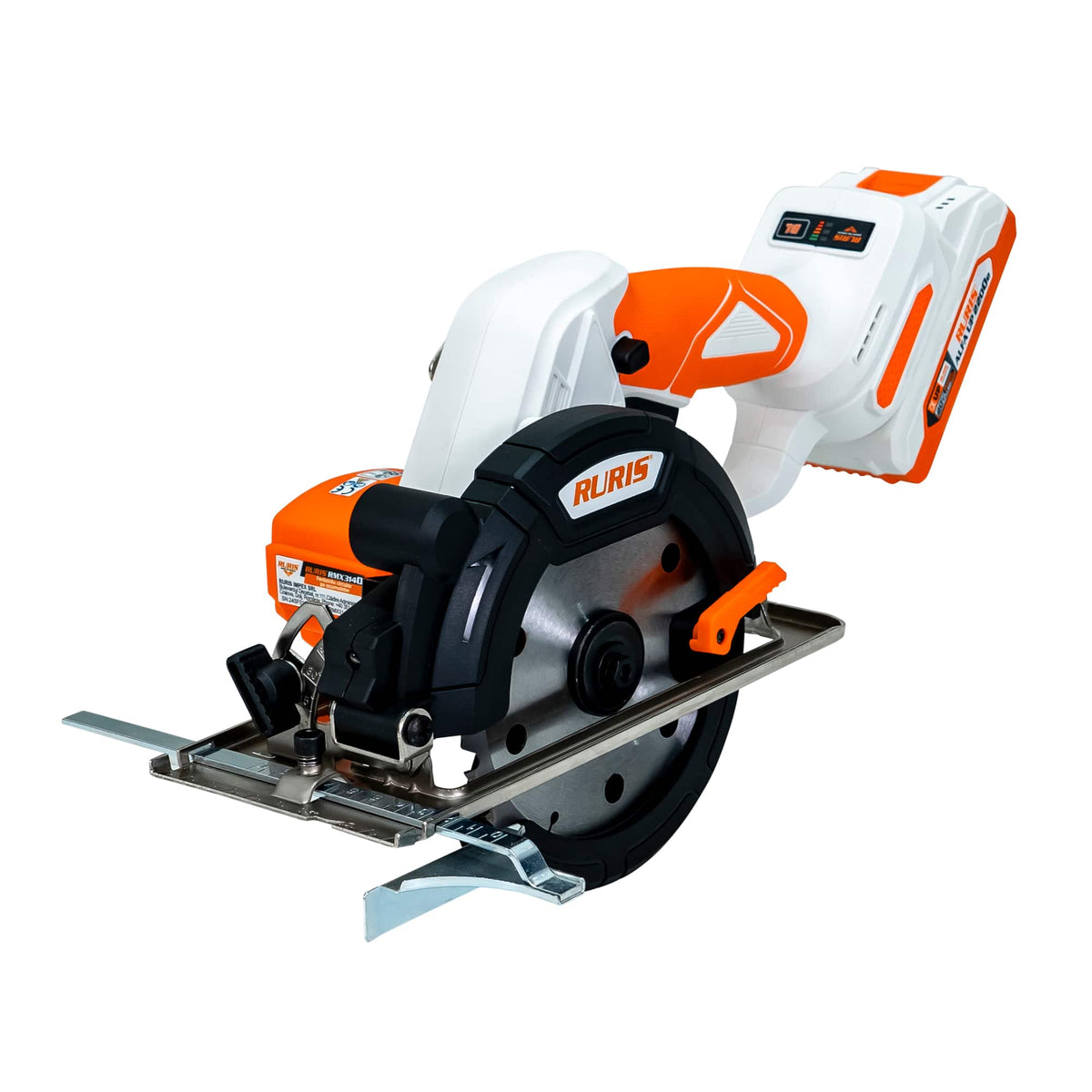 Ruris Fierastrau circular Ferastrau circular pe acumulator RURIS RMX3140 | Electric, fara perii, Viteza maxima 6800 rpm