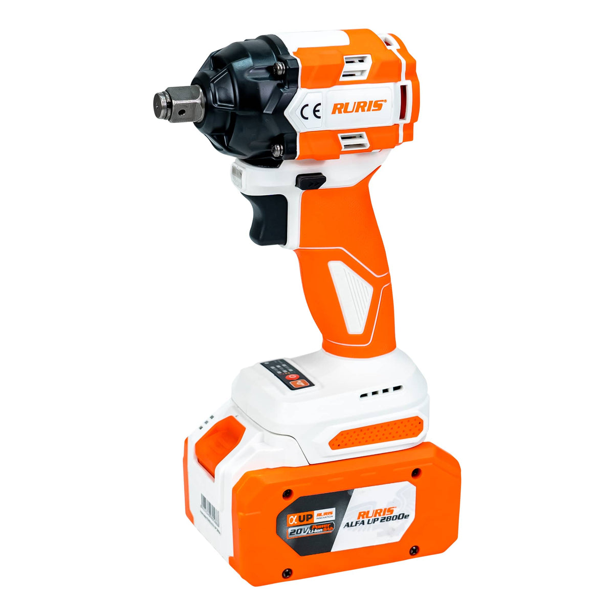 Ruris Masina de gaurit si insurubat Masina de insurubat cu impact pe acumulator RURIS RMX3500 | Electric, fara perii, Cuplu maxim 350 Nm