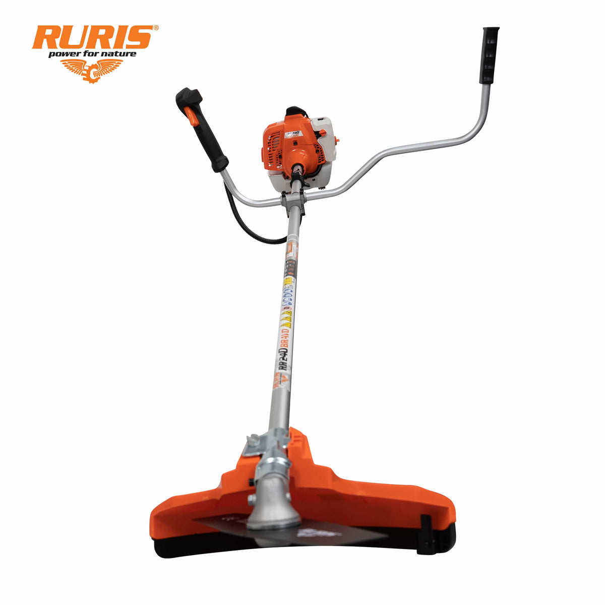 Ruris Motocoasa Motocoasa RURIS RR240BRAVO | Concept Khumma, 2 timpi, Capacitate rezervor 600 ml, 1 CP