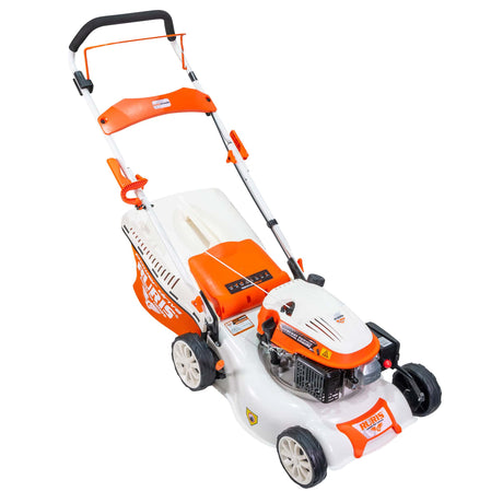 Ruris Masina de tuns gazon Masina de tuns gazon RURIS RX200S | 2.7 CP / 99 cc, General Engine, 4 timpi, Înălţimea de lucru 25-75 mm