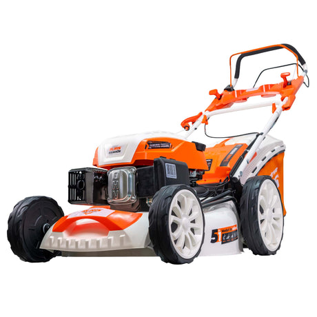 Ruris Masina de tuns gazon Masina de tuns gazon RURIS RX400S | 5.7 CP / 196 cc, 4 timpi, Înălţimea de lucru 25-75 mm