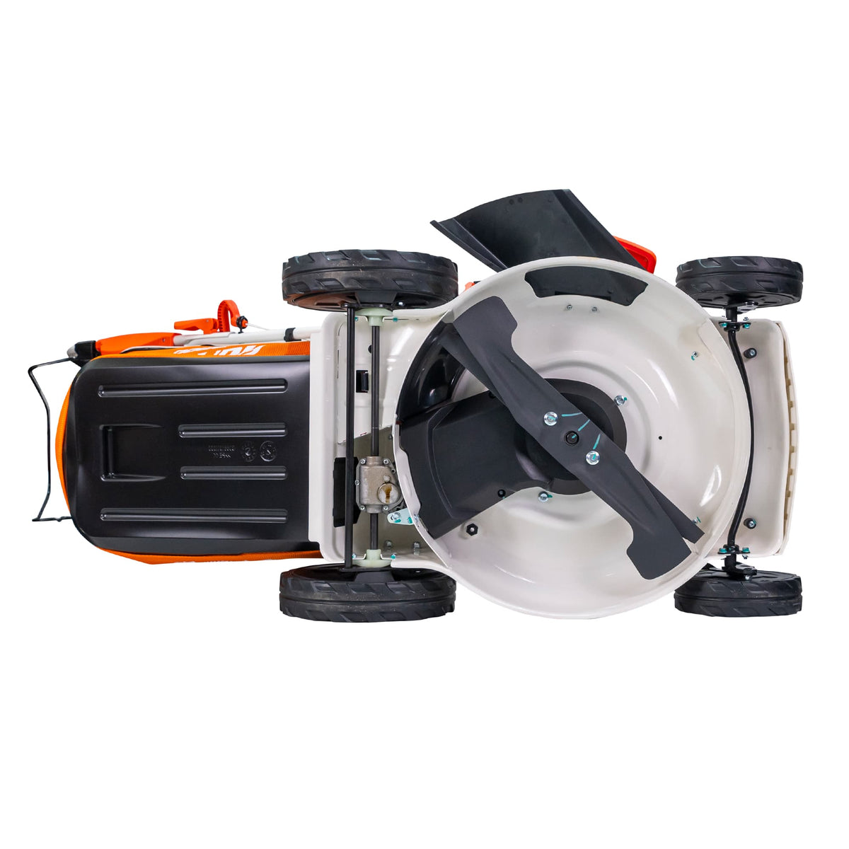 Ruris Masina de tuns gazon Masina de tuns gazon RURIS RX400S | 5.7 CP / 196 cc, 4 timpi, Înălţimea de lucru 25-75 mm