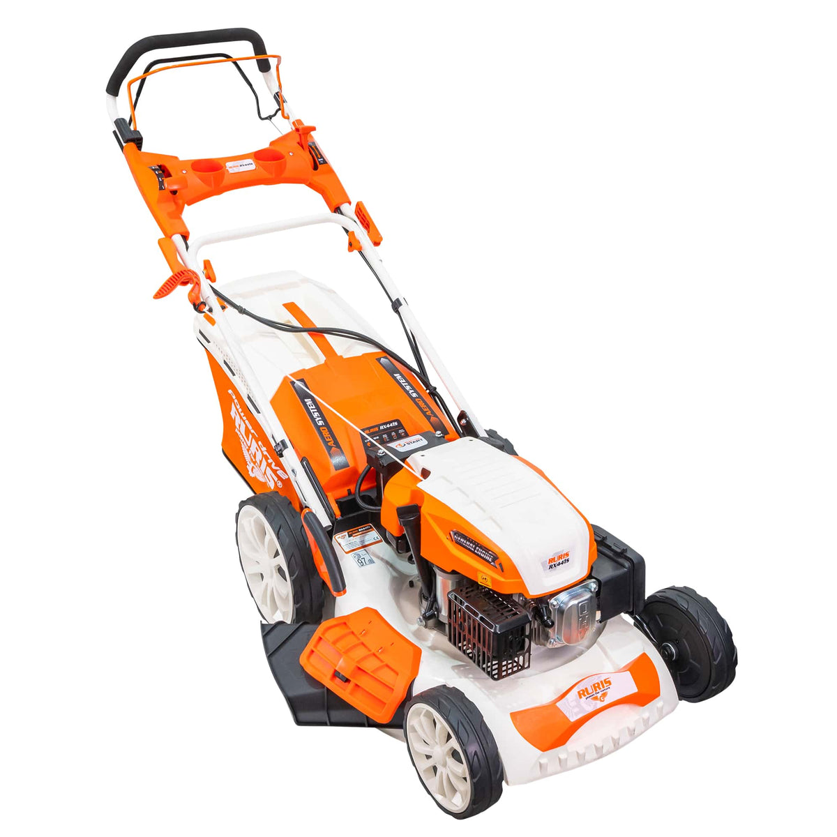 Ruris Masina de tuns gazon Masina de tuns gazon RURIS RX441S | 5.7 CP / 196cc, General Engine, 4 timpi, Înălţimea de lucru 25-75 mm
