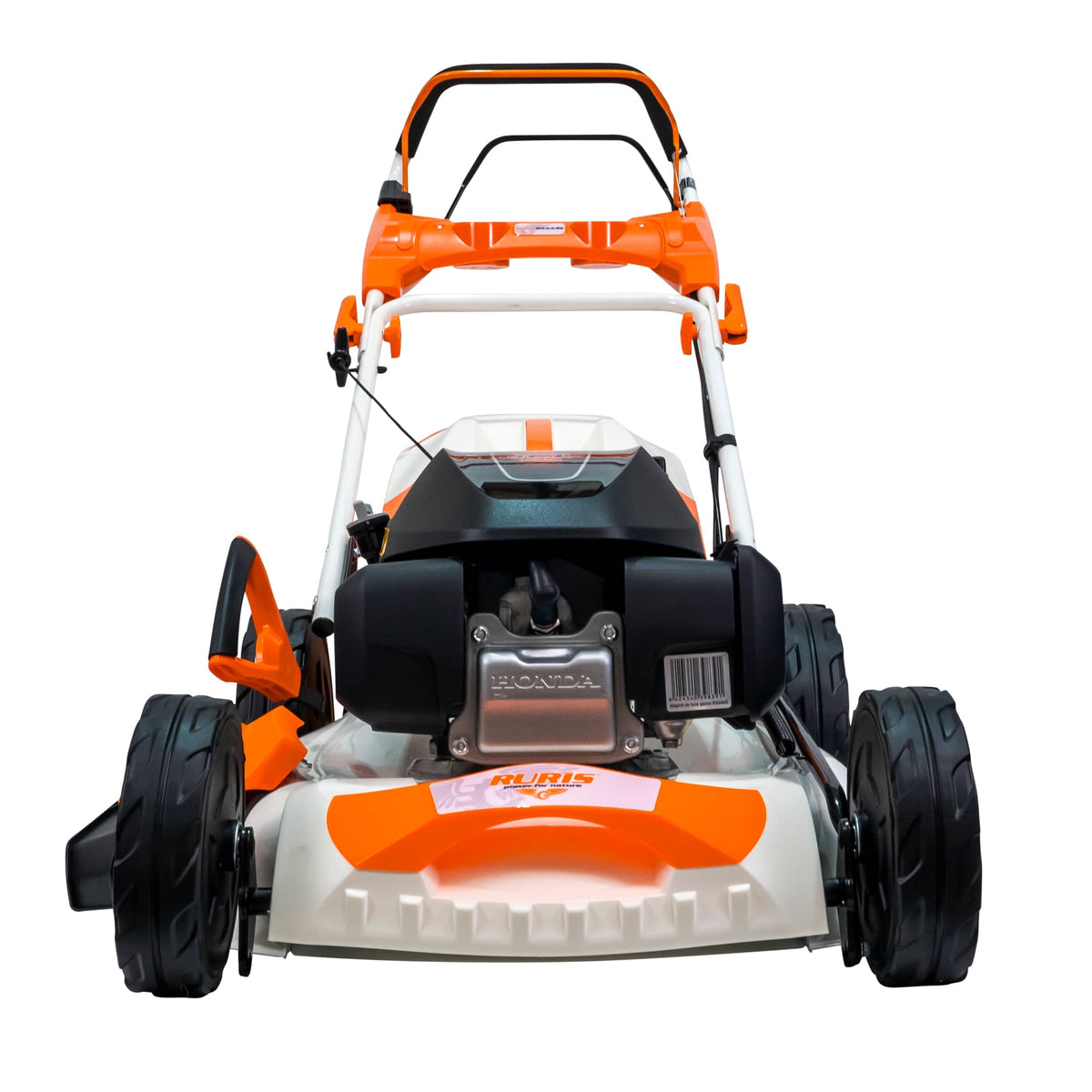 Ruris Masina de tuns gazon Masina de tuns gazon RURIS RX444S | 4.6 CP / 166 cc, HONDA GCV170, 4 timpi, Înălţimea de lucru 25-75 mm