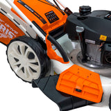 Ruris Masina de tuns gazon Masina de tuns gazon RURIS RX444S | 4.6 CP / 166 cc, HONDA GCV170, 4 timpi, Înălţimea de lucru 25-75 mm