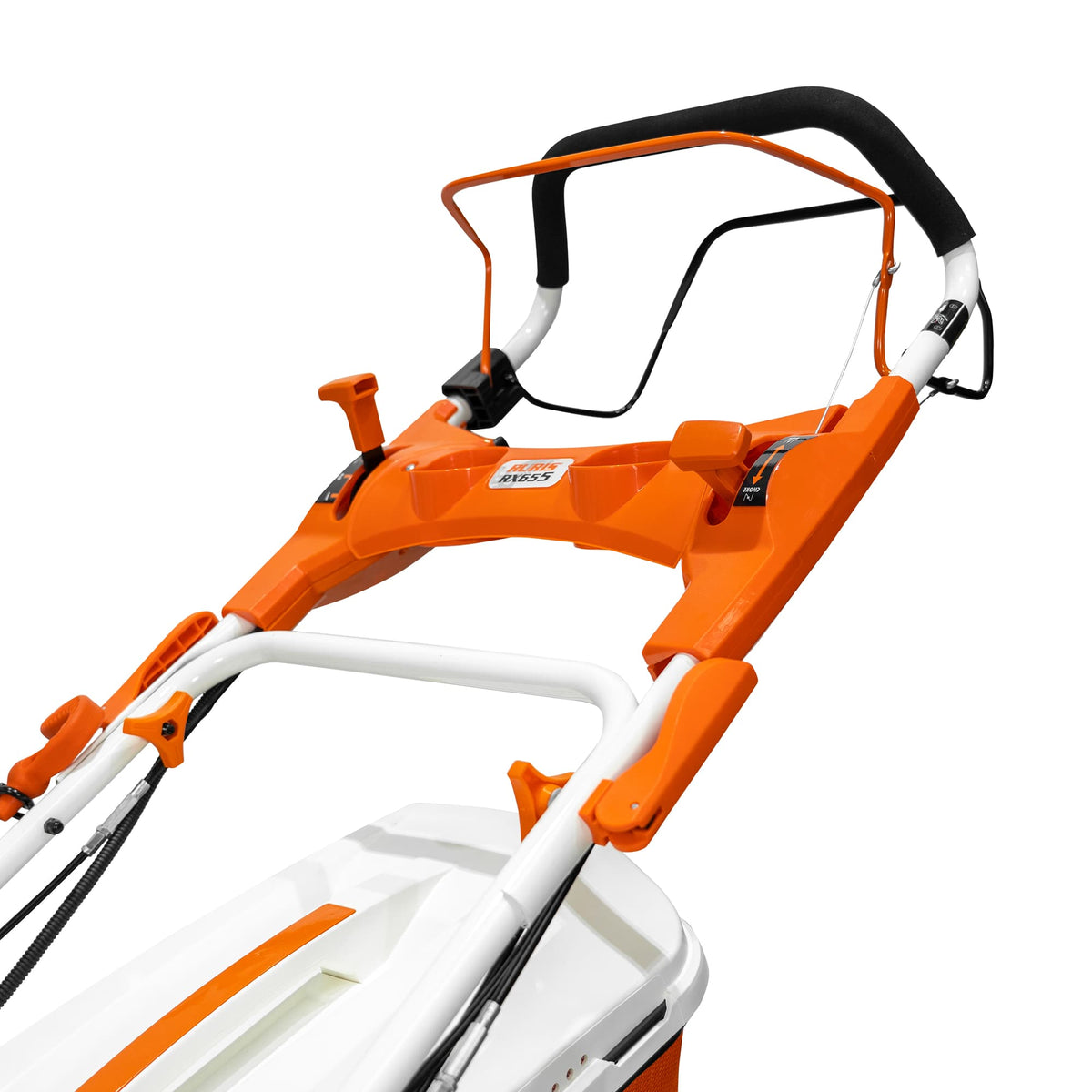 Ruris Masina de tuns gazon Masina de tuns gazon RURIS RX655 | 5.6 CP / 196 cc, 4 timpi, Înălţimea de lucru 25-75 mm