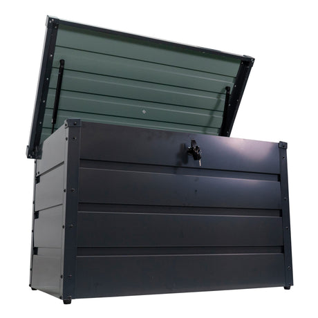 Ruris Cutie depozitare Cutie depozitare RURIS SmartYD 100M | Volum 300 L, Locatie de utilizare Exterior/Interior, Culoare Gri antracit