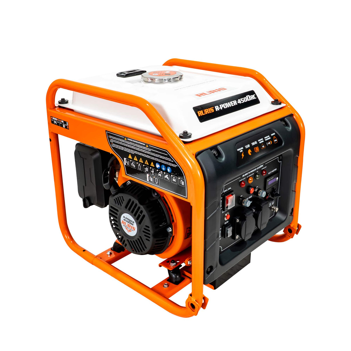 Ruris Generator curent Generator-invertor RURIS R-Power 4500RC | 7.5 CP, General Engine, Capacitate rezervor 10 L