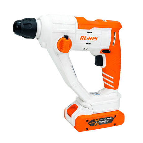 Ruris Ciocan rotopercutor Ciocan rotopercutor pe acumulator RURIS RMX1210 POWER ALFA UP {contine Acumulator 2400AE) | Electric, cu perii