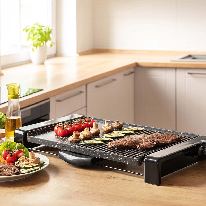 Sencor Gratar electric Gratar Electric Sencor SBG108BK | 2 in 1, 2300W, Negru