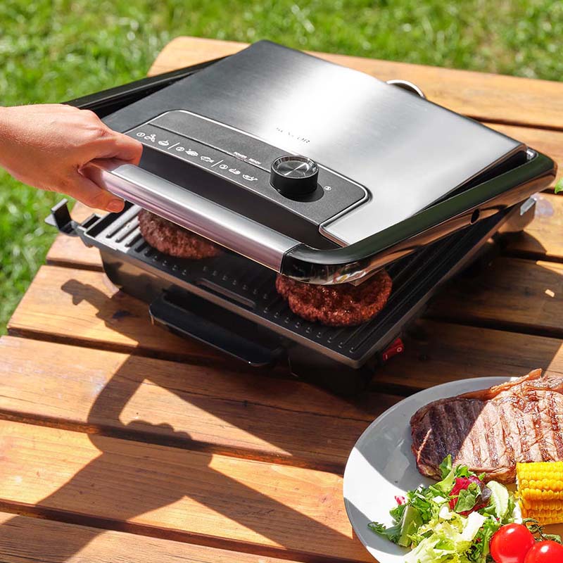 Sencor Gratar electric Gratar Electric Sencor SBG3710SS | 2000W, Inox