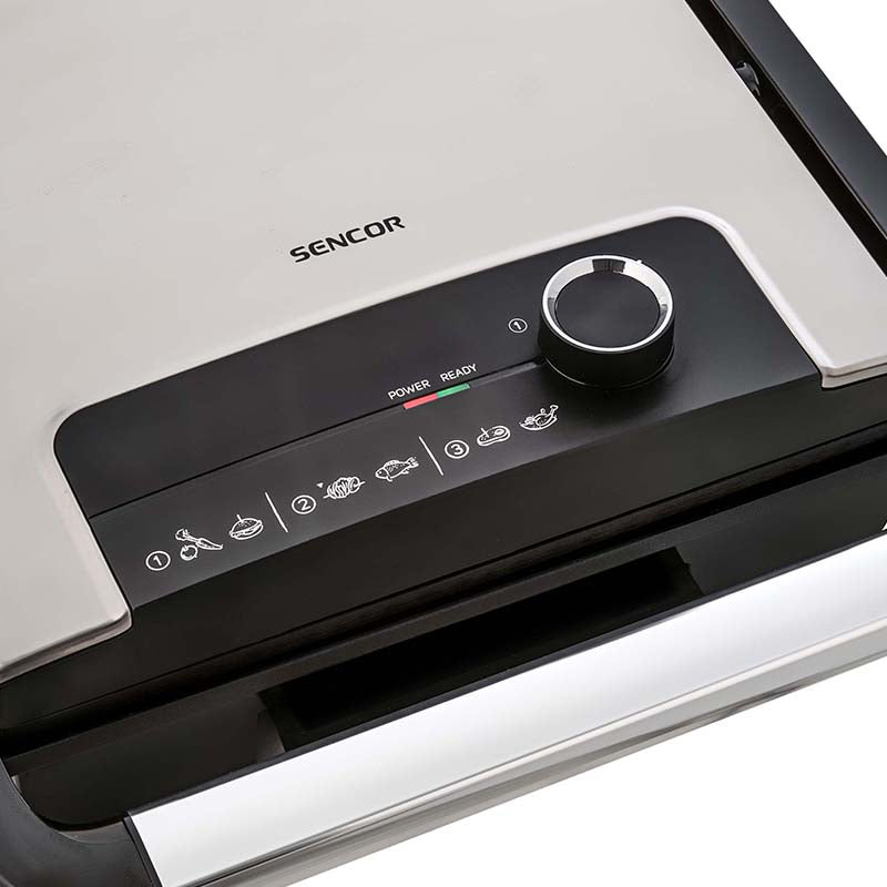 Sencor Gratar electric Gratar Electric Sencor SBG3710SS | 2000W, Inox