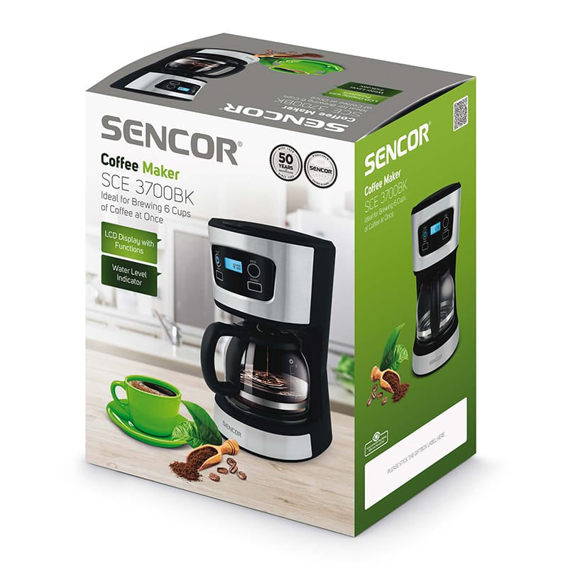 Sencor CAFETIERA CU FILTRU SCE 3700BK SENCOR