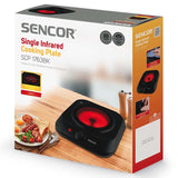 Sencor Plita electrica Plita Electrica Sencor SCP1763BK | 1200W, Negru