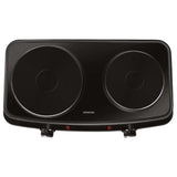 Sencor Plita electrica Plita Electrica Sencor SCP2254BK-E | 2500W, 2 Arzatoare, Negru