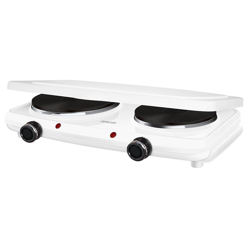 Sencor Plita electrica Plita Electrica Sencor SCP2271WH-E | 2500W, Dubla