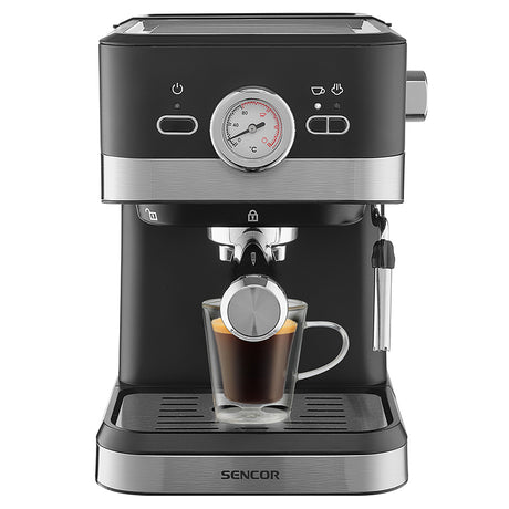 Sencor Espressor manual Espressor Manual Sencor SES1721BK | 20 Bar, 1050W, Negru