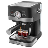 Sencor Espressor manual Espressor Manual Sencor SES1721BK | 20 Bar, 1050W, Negru