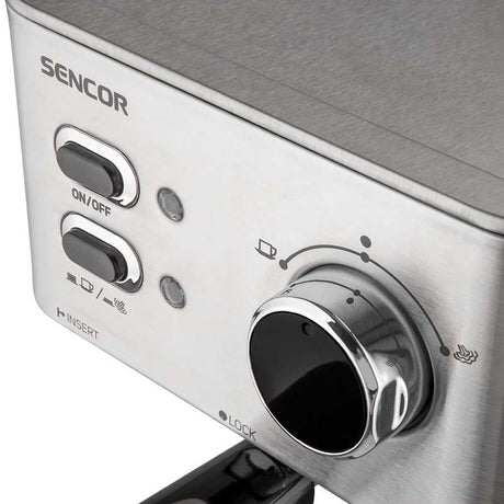 Sencor Espressor manual Espressor Manual Sencor SES4010SS | 15 Bar, 1470W, Inox
