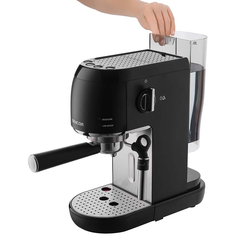 Sencor Espressor manual Espressor Sencor SES4700BK | 1400W, 20 bar, 1.6L