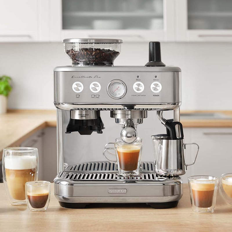 Sencor Espressor manual Espressor Manual Sencor SES6010SS | 15 Bar, 1470W, Inox
