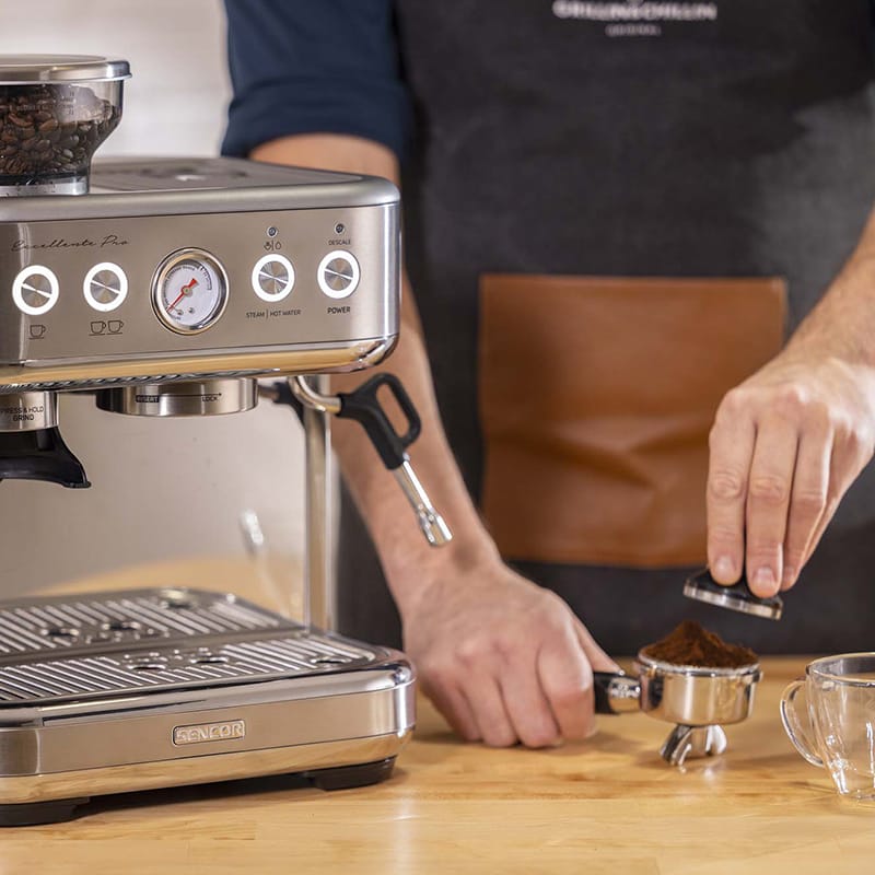 Sencor Espressor manual Espressor Manual Sencor SES6010SS | 15 Bar, 1470W, Inox