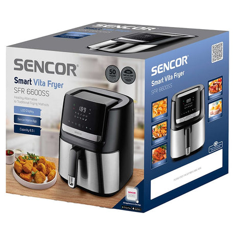 Sencor FRITEUZA SMART DIGITAL AIRFRYER 6.5L 1600W SENCOR