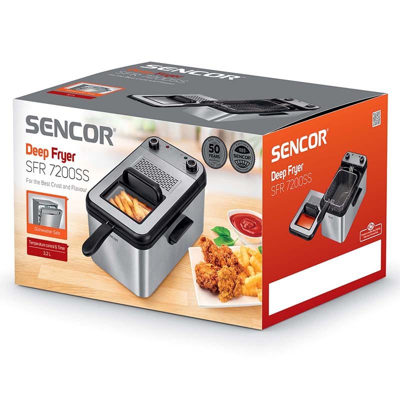 Sencor Friteuza Friteuza Sencor SFR7200SS | 3.2L, 2200W, Inox