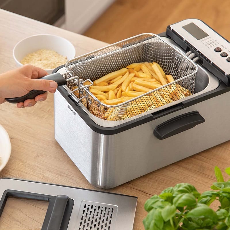 Sencor Air Fryer Friteuza cu aer Sencor SFR8200SS | 3.2L, 2200W, 5 Programe
