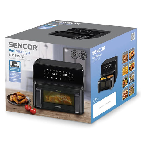 Sencor FRITEUZA DUBLA DIGITAL AIRFRYER 2X4.5 L 2700W SENCOR