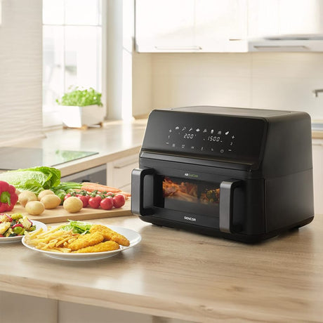 Sencor FRITEUZA DUBLA DIGITAL AIRFRYER 2X4.5 L 2700W SENCOR