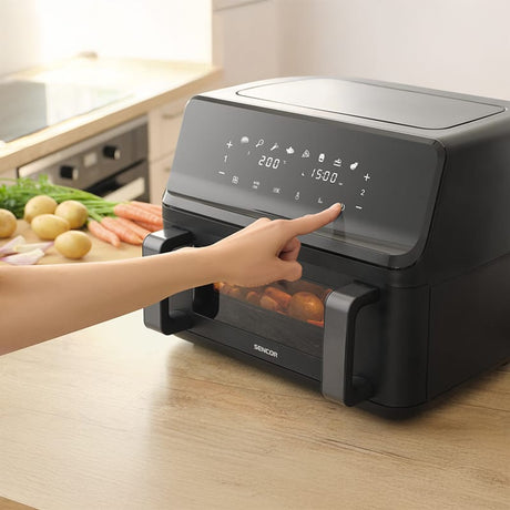 Sencor FRITEUZA DUBLA DIGITAL AIRFRYER 2X4.5 L 2700W SENCOR