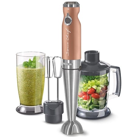 Sencor Blender Blender de Mana Sencor SHB5606GD-E | 1200W, 4 in 1, Auriu
